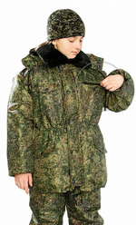 Куртка зимняя детская Цифра ткань Оксфорд