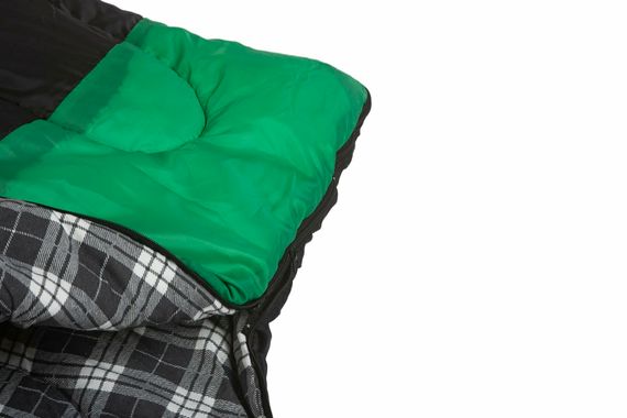 Спальный мешок INDI Maxfort Extreme R-zip от -27 °C (одеяло с подголовником, фланель, 195+35X85 см)