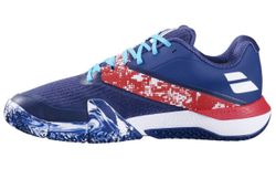 Мужские кроссовки для Падел Babolat Movea 2 - dark blue/chilli red