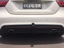 Фаркоп WESTFALIA 313398600001 для Mercedes A-Class w176 2012-2018, Mercedes B-Class w246 2012-(паспорт и сертификат в комплекте)(без электрики)