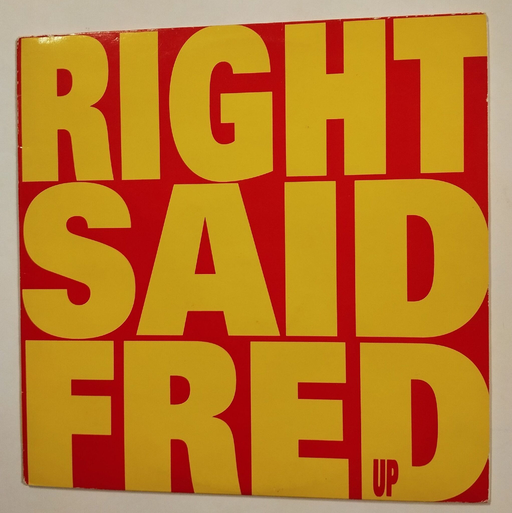 Винтажная виниловая пластинка LP Right Said Fred Up (Sweden 1992)