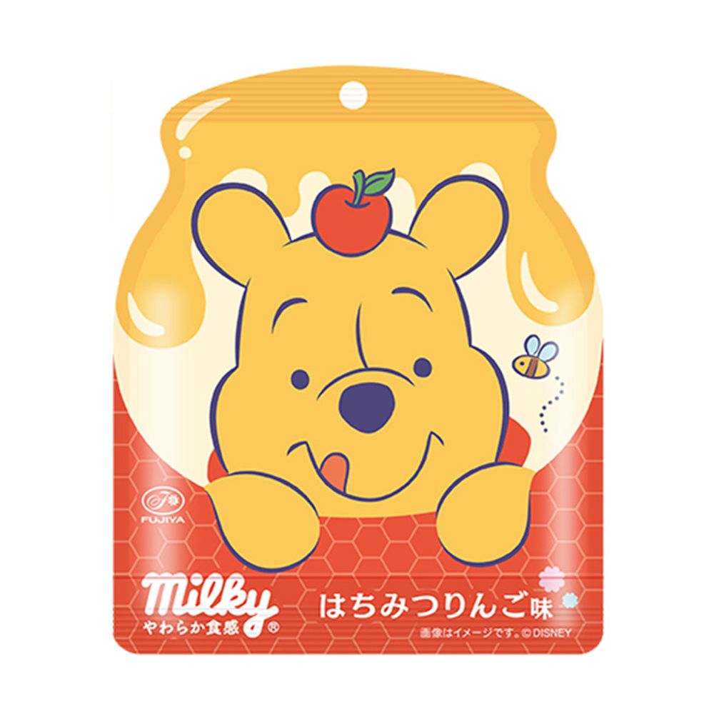 Ириски молочные Milky Медовое яблоко Fujiya, 32 гр