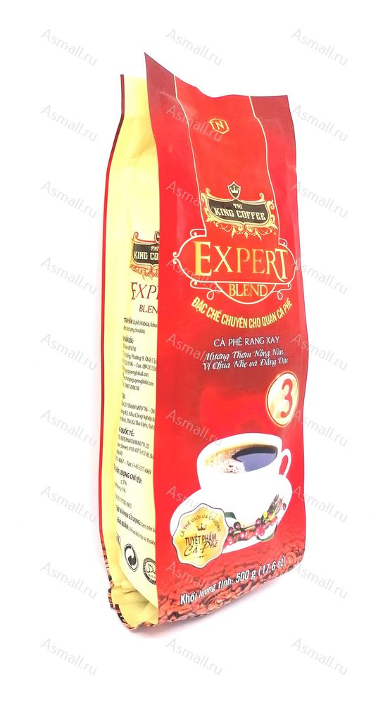 Молотый кофе  King Coffee Expert Blend №3, 500 гр.