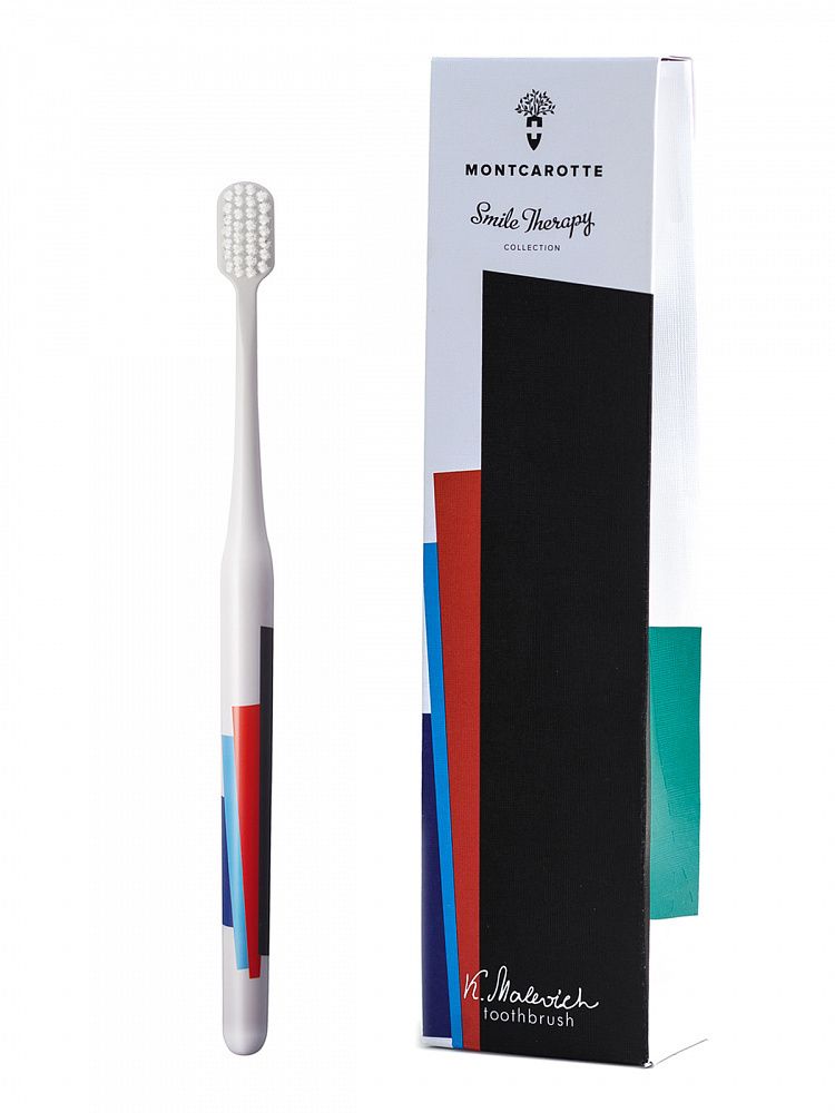 Montcarotte Malevich toothbrush/abstraction brush collectionsoft 0.15 mm MC401