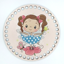 Донышко Принт Детское 15см Дизайн Девочки в ассортименте