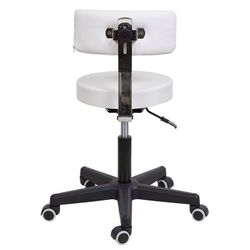 Стул на колесах со спинкой ОЗЕ, пластик 6