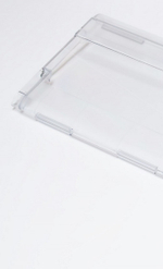 Панель Атлант узкая, откидная, прозрачная (47х18,5) 774142100801 / 774142100800