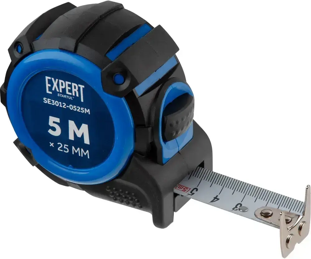 Рулетка строительная 5м 25мм с магнитом и автостопом EXPERT STARTUL (SE3012-0525M)