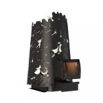 Дровяная банная печь Grill'D Dubravo 180 Long (дверца со стеклом)