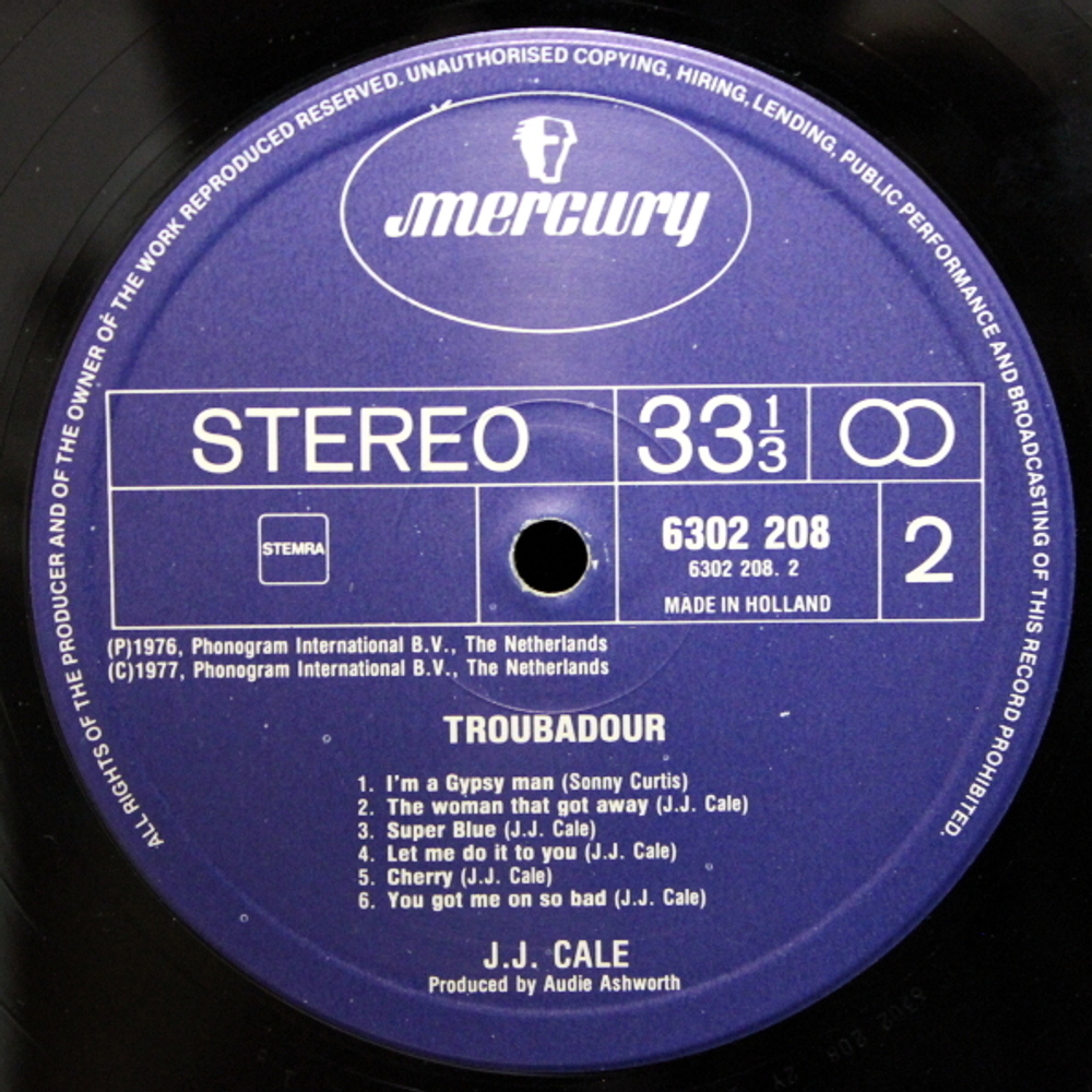 J.J. Cale / Troubadour (LP)