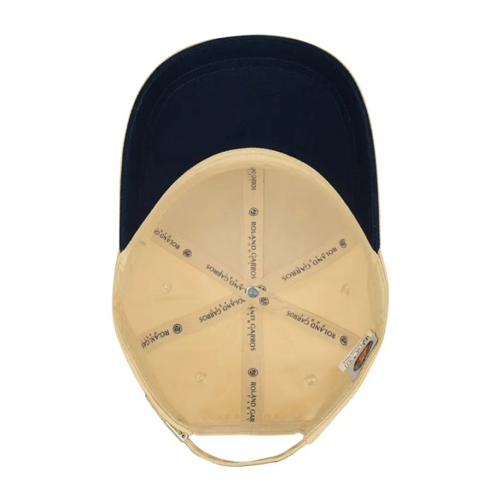 Теннисная кепка Roland Garros Monochrome Logo - beige/navy blue