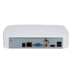 Видеорегистратор для видеонаблюдения DAHUA DHI-NVR2104-4KS3 4-канальный IP-видеорегистратор, 4K и H.265+, видеоаналитика, входящий поток до 80Мбит/с, 1 SATA III до 20Тбайт