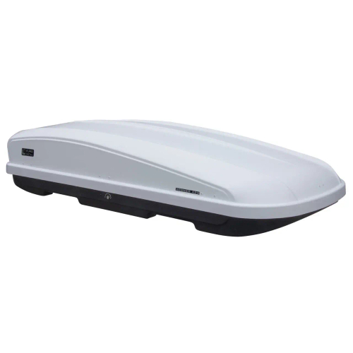 Автобокс на крышу автомобиля "Winner425" двусторонее открывание (белый дастинг) / Евродеталь