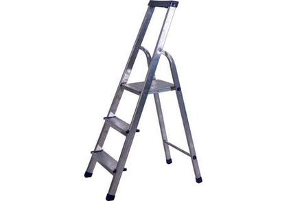 Стремянка алюминиевая с органайзером 03 ступени