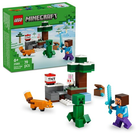 LEGO Minecraft - Приключение Стива в тайге 21583