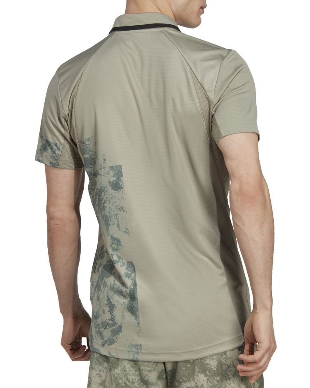 Мужское теннисное поло Adidas Paris Tennis Heat.Rdy Freelift Polo Shirt - silver pebble