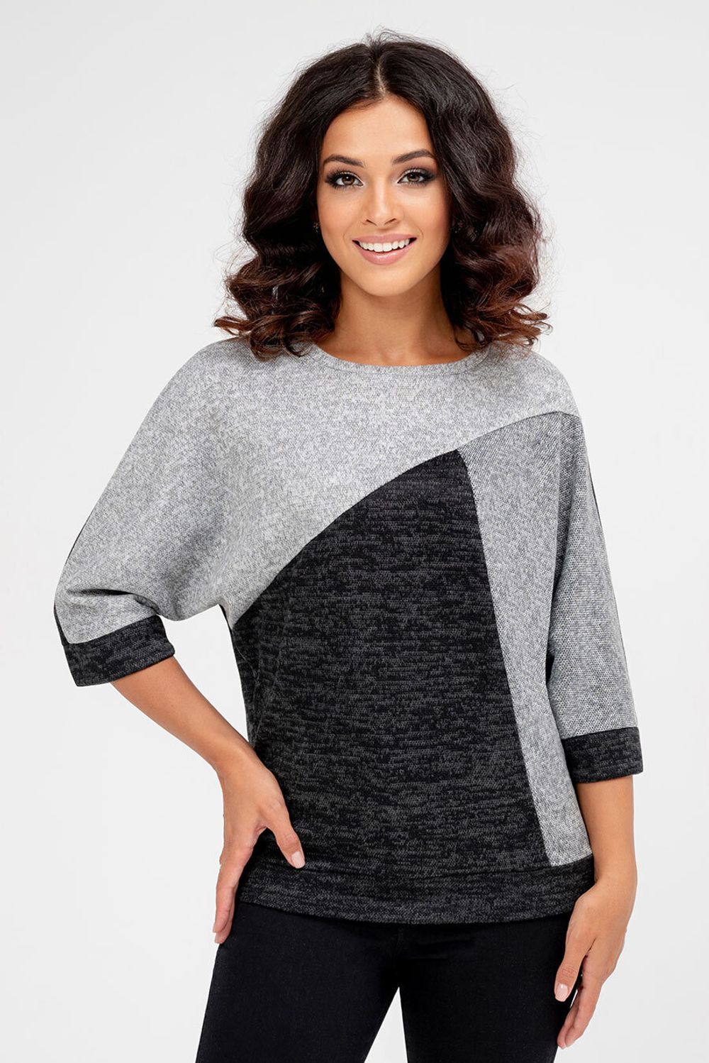 Туника Дженис (46-60) Serenada серый (Акция)