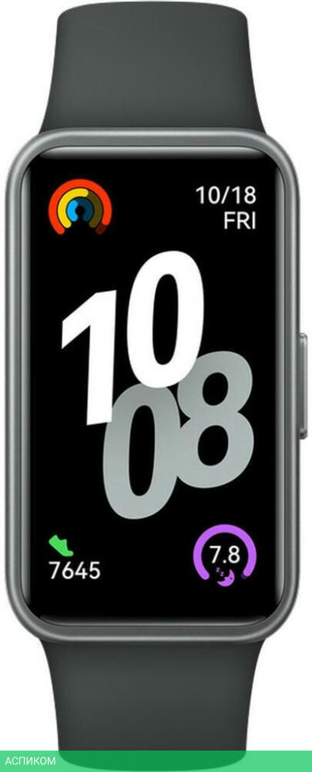 Фитнес-браслет Huawei Band 10 Black Fluoroelastomer Strap NOR-B19 (55020EER)