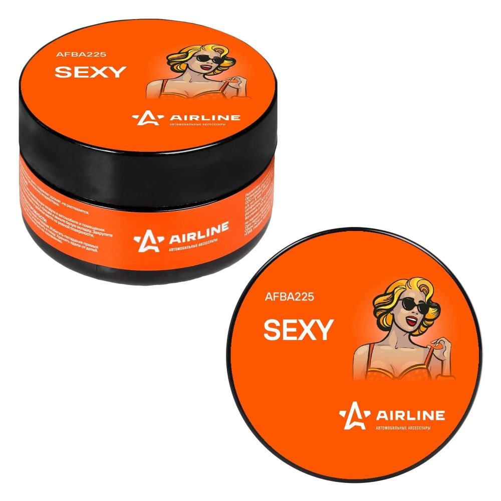 Ароматизатор на панель приборов Аирлайн Планета 60мл SEXY