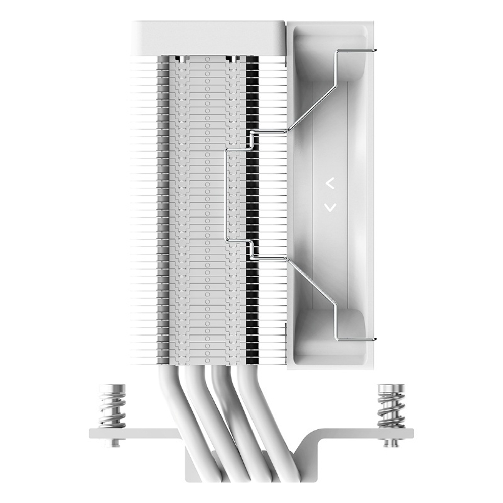 Кулер для процессора Ocypus Gamma A40 WH ARGB, 100mm ARGB FAN, Top ARGB Panel, 4 PIPES, 4-PIN PWM, 600-2400 RPM, 29DBA