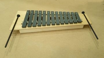 SSM1 Металлофон сопрано 13 нот, С2-A3, на резонаторе, Sinkopa