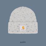  Шапка Carhartt WIP Anglistic Beanie артикул:I013193-moonbeam - купить в магазине Дайс