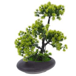 GAEM Дерево искусственное "Бонсай", L30 W13 H29 см