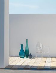 Стул с подлокотниками Igloo прозрачный