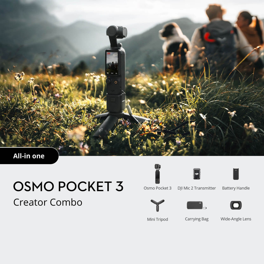 DJI Osmo Pocket 3, Creator Combo
