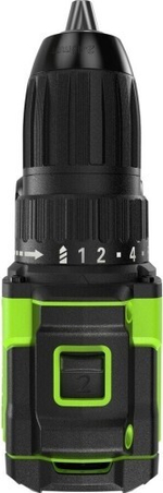 Дрель-шуруповерт аккумуляторная GREENWORKS DD345 24V, АКБ 4Ач и ЗУ 3708307CUB