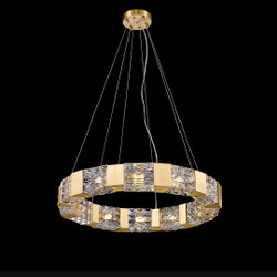 Люстра Cloyd CORUND-A C10 / Ø60 см - латунь (арт.10953)