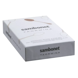 Sambonet - Набор из 6 ложек для эспрессо Taormina PVD 2чёрный / артикул   52766KA7  / GTIN 8014808477973