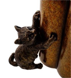 Veronese WS-883 Статуэтка «Кошка с котенком - воспитание»