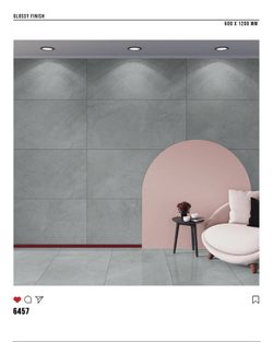 Керамогранит glossy №6, 60х120, 6457