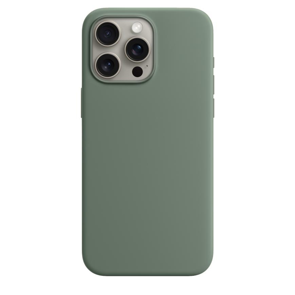 Силиконовый чехол MagSafe Silicone Case для iPhone 15 Pro Max