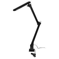 Настольный светильник ЭРА NLED-441-7W-BK светодиодный на струбцине черный