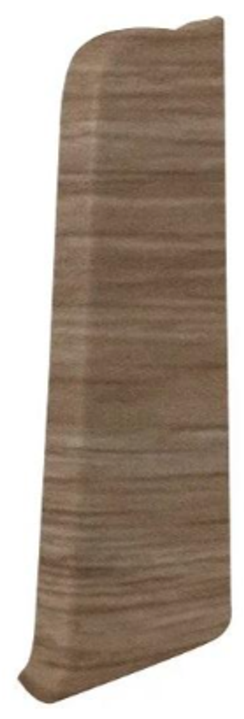 Заглушка для плинтуса правая ПВХ 70мм 7015