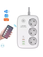 Умный сетевой удлинитель SEW3452 с Wi-Fi