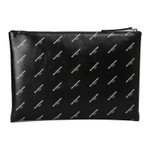 Balenciaga Leather Clutch Men"s Black