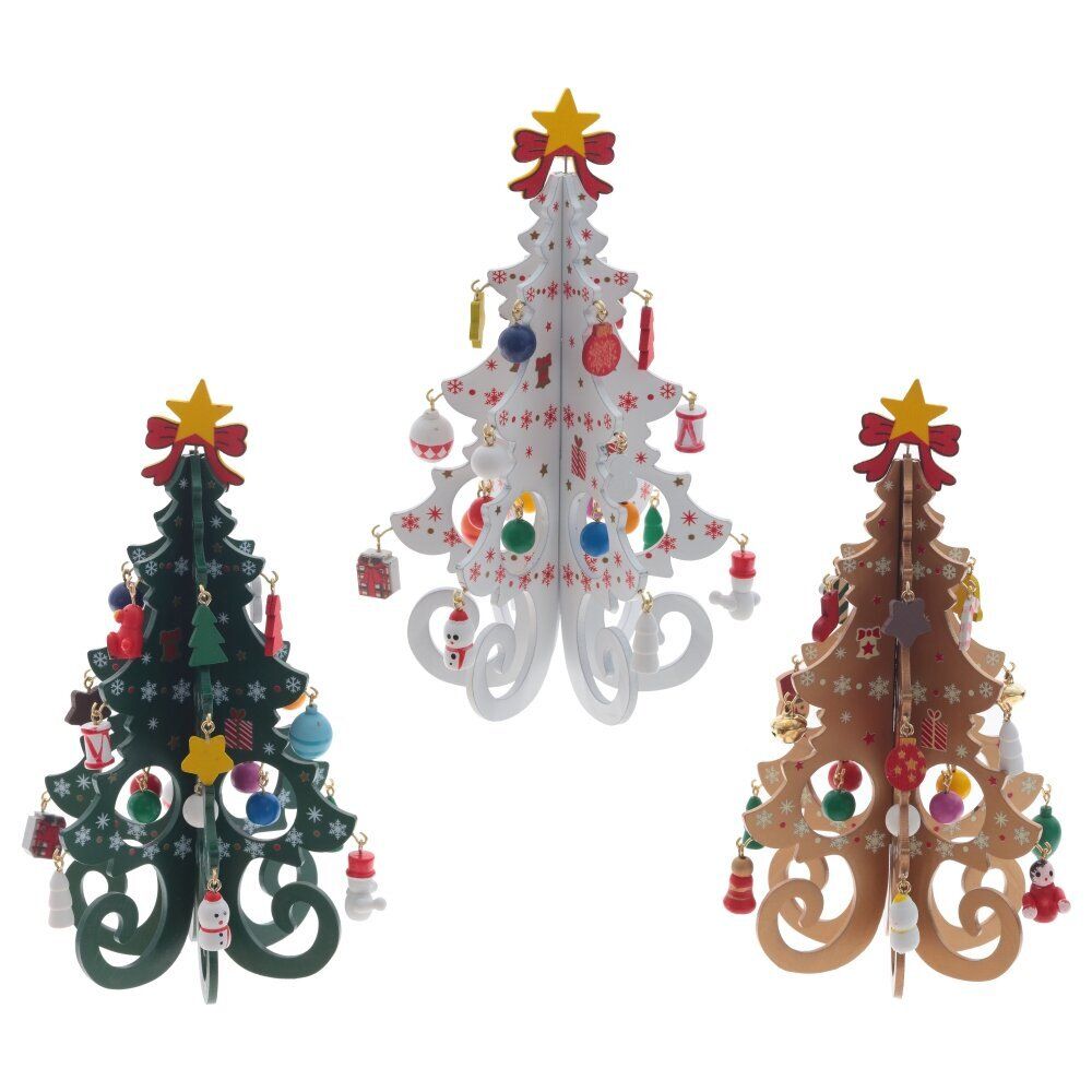 GAEM Фигурка декоративная "Ёлка", L14 W1,5 H18,5 см, 3в.