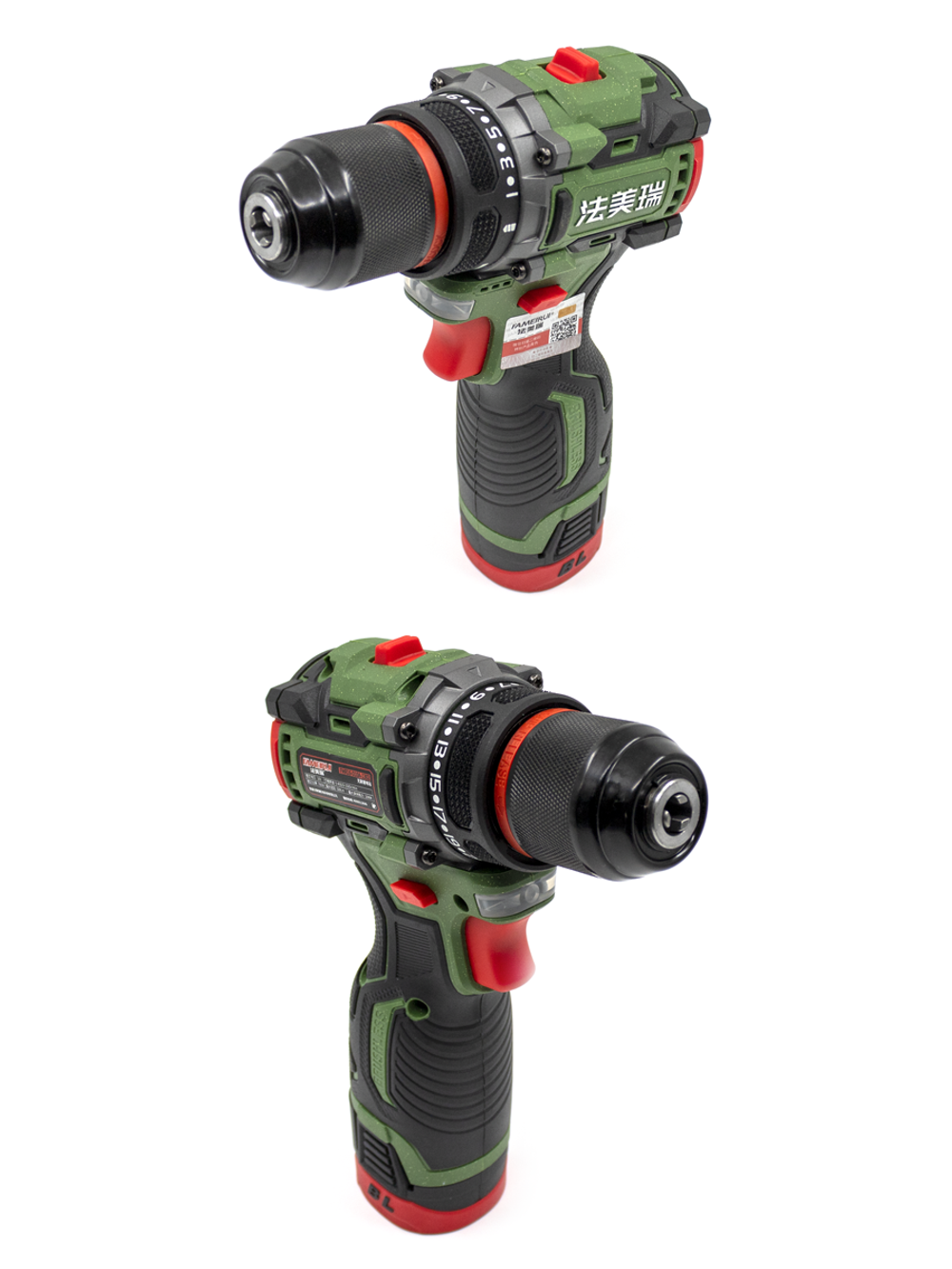 Дрель-шуруповерт аккумуляторный FAMEIRUI 16V