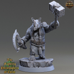 Носорог Воин Паладин Варвар Файтер Рыцарь миниатюра для dnd, днд, pathfinder, фентези, Настольная игра, НРИ, Варгейм, РПГ