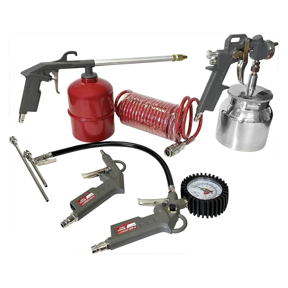 Компрессор поршневой СБ4/С-100.AB365A с набором пневмоинструмента KIT UNI-7B