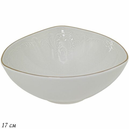 Lenardi 226-123 Салатник 17см. MARIA GOLD в под.уп.(х24) Фарфор