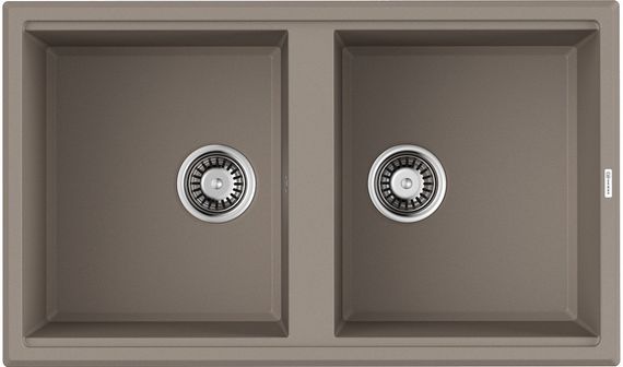 Мойка Omoikiri Tedori 86-2-SA Tetogranit/бежевый