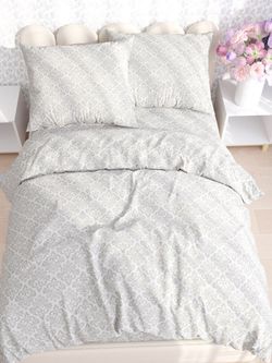 Простынь на резинке "Classic" 120х200 см  Сказка сатин