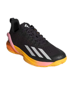 Adidas Adizero Cybersonic M Clay Черные-Оранжевые кроссовки