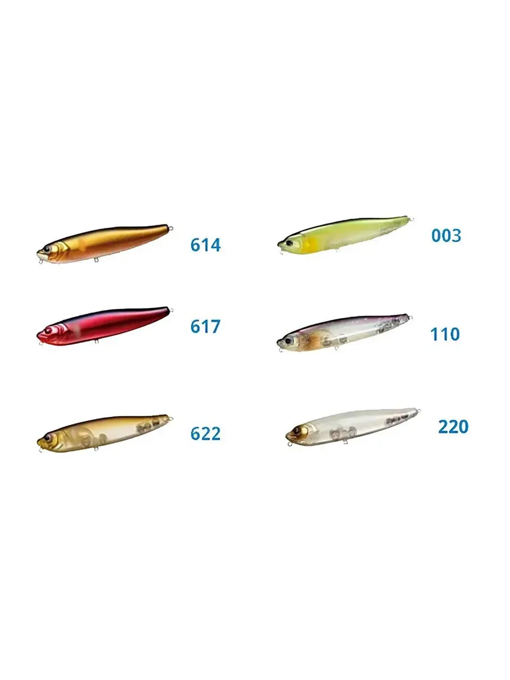 Воблер Gigantes 110мм 23г #622