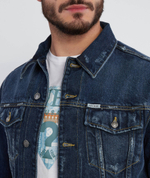 Джинсовая куртка DILLON GUESS - голубой(M3YXN1 D3ZJZ)