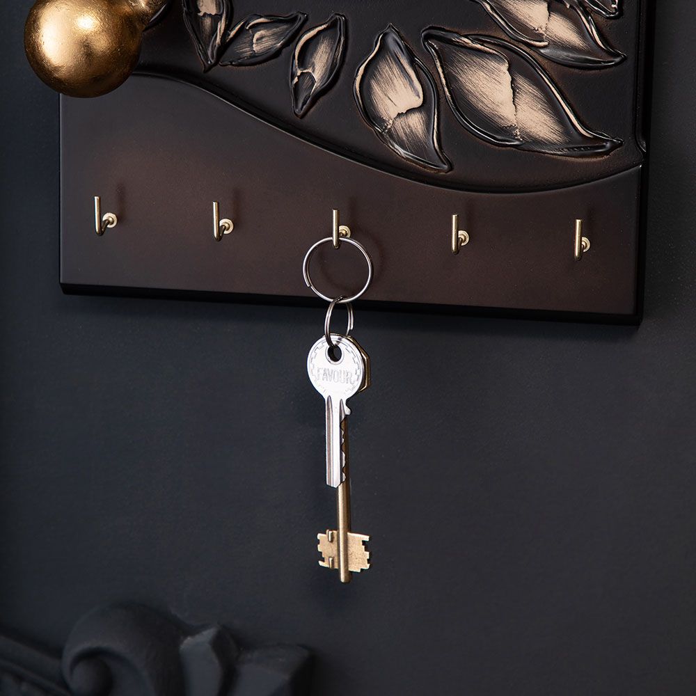 Полка-ключница Терра Бранч Каштан Амбер